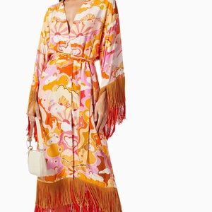 Celia B Stella Kimono in Orange